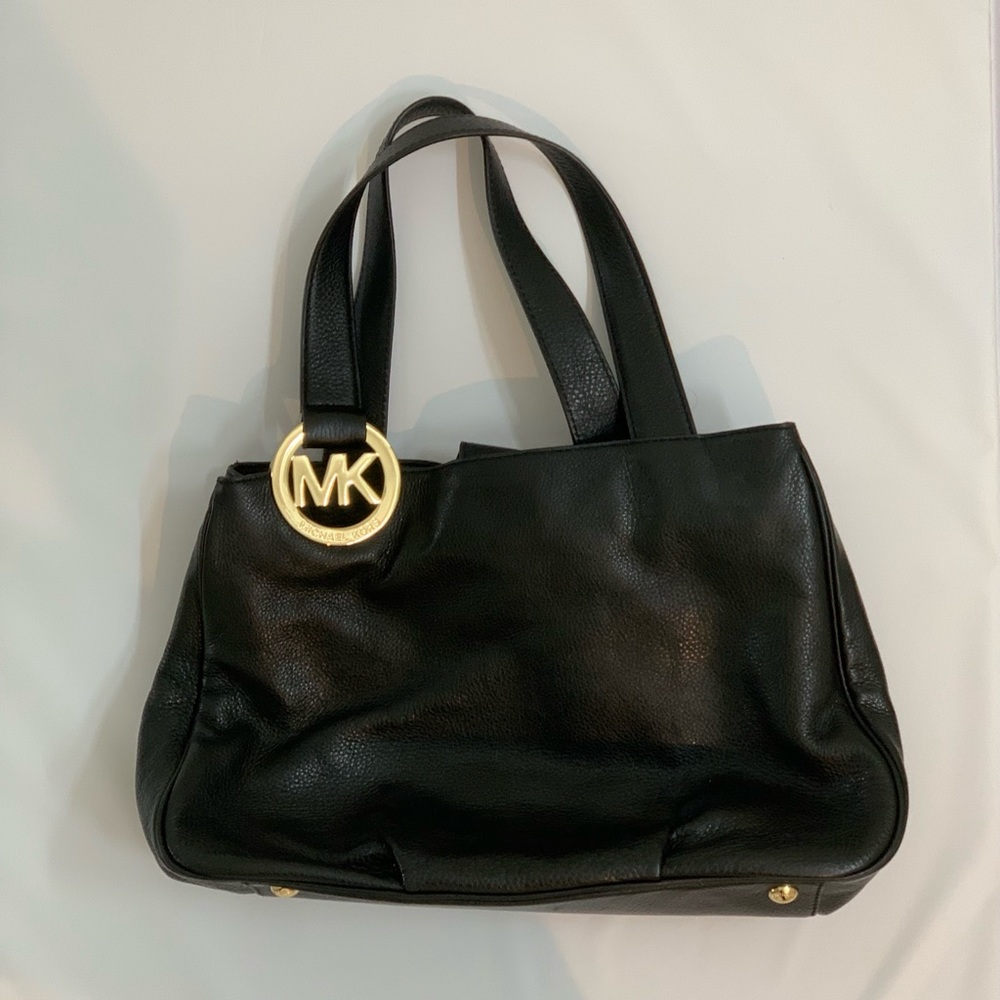 Michael Kors Black Leather Tote